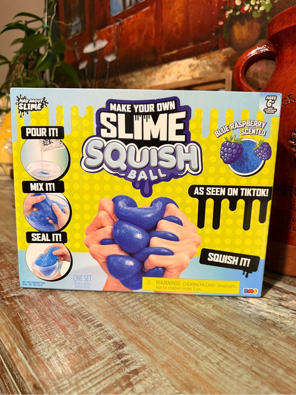 Make your own slime squish ball! Rms squishy